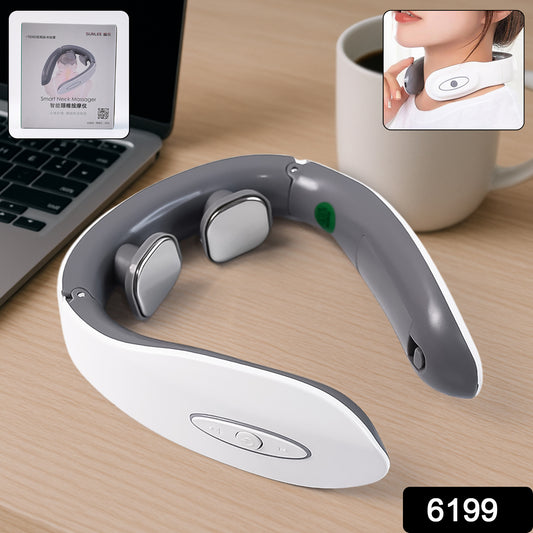 Electric Neck Massager For Deep Tissue Pain Relief Cervical Vertebra Massager