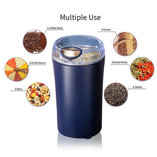 Mini Mixer Small Blender Powerful Mini Grinder Electric Coffee Bean Grinder Grinder Machine Portable Grinder For Home And Office.