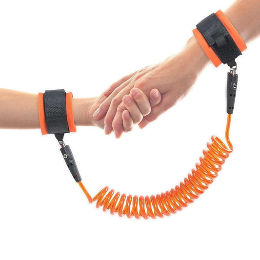 Baby Safety Rope Anti Lost Safety Wrist Bracelet For Baby Child with Extra Long Harness Strap Walking Hand Belt Comfortable Childrens Harness For Toddlers Kids (Maximum Length To 2.5m)