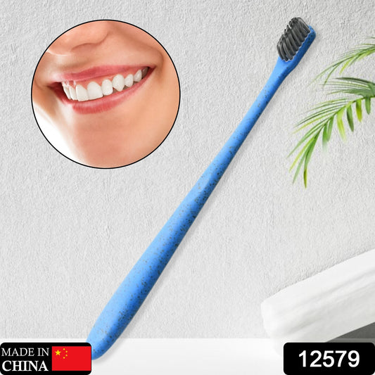 Wheat Straw Toothbrush Women Men Soft-bristle Toothbrush Oral Care Tooth Brush Manual Toothbrush For Deep Cleaning Dental Care (1 Pc)
