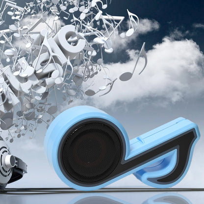 Mini Portable Music Note Shape Speaker Subwoofer Colorful Musical Note Led Lighting Sound For Creatives Gift Computer Phone Sound Equipment