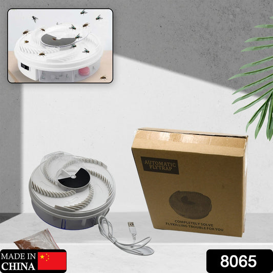 Electric Fly Trap Fly Trap Pest Device Insect Catcher Automatic Flycatcher Fly Trap Pest Reject Control Catcher Insect Repellents Tools