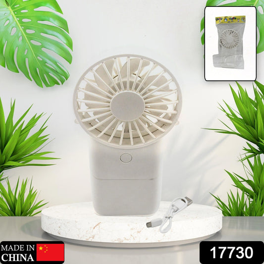 Portable Small Electric Fan Handheld Fan With 3 Modes Usb Rechargeable Mini Student Handheld Class Personal Fan (1 Pc)