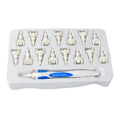 Ear Wax Removal Ear Cleaner Earwax Remover Spiral Soft Silicone Safe Upgraded Smart Earwax Removal Tool Swab Kit With 16 Replacement Tips For Adults  Kids