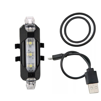 Rechargeable Bicycle Front Waterproof Led Light (White)