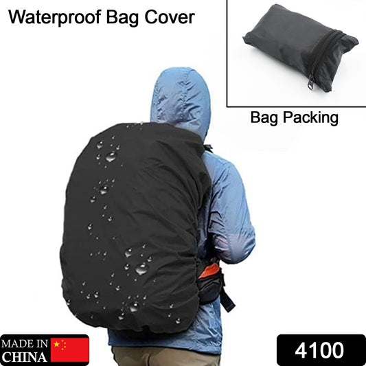 Heavy Waterproof Nylon Rain Cover dust Cover - Elastic Adjustable For Laptop Bags And Backpacks School Bag Waterproof Cover Dust Proof Backpack Laptop Bag Cover (1pc)
