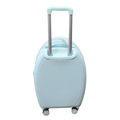 Suitcase For Kids Girls Green Small Cabin Hard Cover Holiday Carry On Trolley With Extendable Handle Childrens Luggage Trolley Rolling Luggage For Toddlers Men Woman (Mix Color)