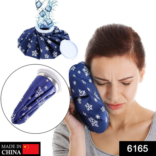 Pain Reliever Ice Bag Used To Overcome Joints Pain In Body.