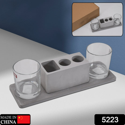 2wine  Glass  Marble Holder New  Attractive Design For Hotel  Cafes Use
