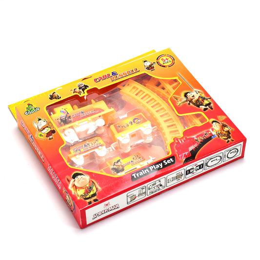 Kids Toy Train High Speed Big Train Play Set Toy Battery Operated Train Set With Light And Sound