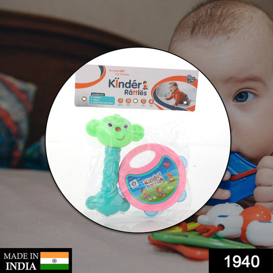 2pc Rattles Baby Toy And Game For Kids And Babies For Playing And Enjoying Purposes.