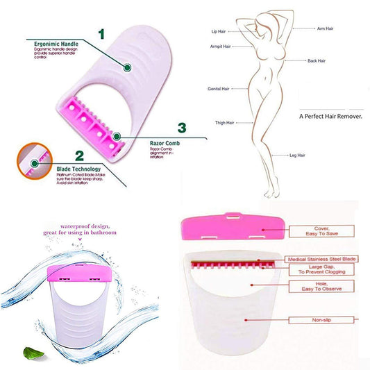 Disposable Body Skin Hair Removal Razor For Women  Pack Of 6