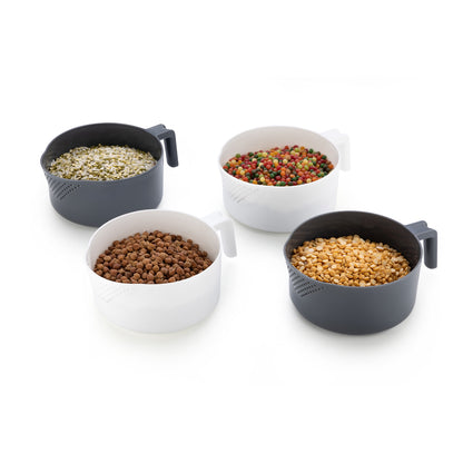4in1 Rice Dispenser Grain Storage Container Household Cereal Dispenser