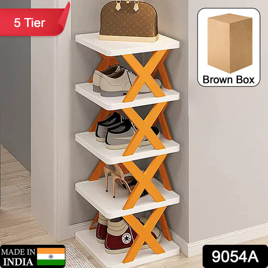 5 Tier Shoes Stand Shoe Tower Rack Suit For Small Spaces Closet Small Entryway Easy Assembly And Stable In Structure Corner Storage Cabinet For Saving Space