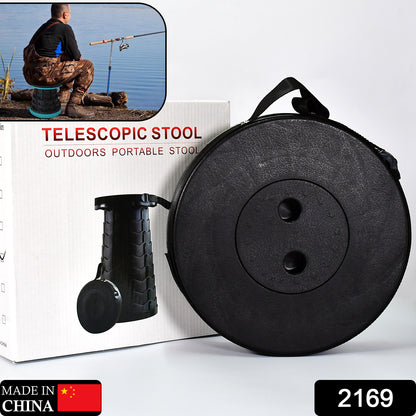 Foldable Retractable Height Adjusting Stool Space Saving Telescopic Stool For Fishing Hiking Stool For Adults And Kids.