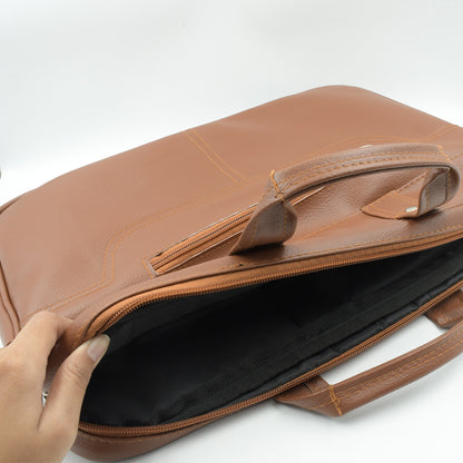 Multipurpose Bag Shoulder Side Bag Office Laptop Faux Leather Executive Formal Laptop  Macbook Messenger  Office  Travel  Business  Shoulder  Hand  Sling Bag For Men Women With Multiple Compartments