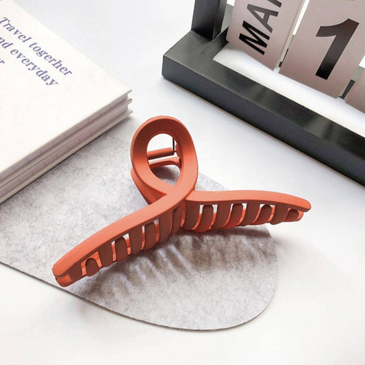 Plastic Hair Claw Clips Strong Clips (1 Pc  Mix Design  Color)