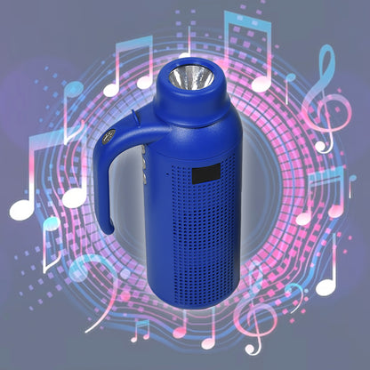 Smart Bluetooth Speaker With Torch Light Wireless Bluetooth Speaker  Night Flash Light Speaker