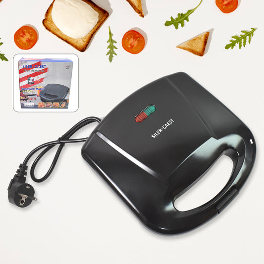 Waffle Maker Makes 2 Square Shape Waffles Non-stick Plates Easy To Use With Indicator Lights