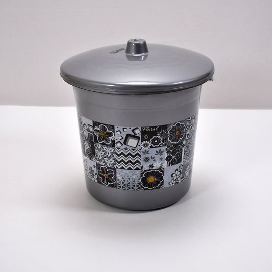 Large Capacity Plastic Bathroom Set Of 7 pieces (1pc Big Tub 1pc Bucket 1pc Dustbin 1pc Mug 1pc Soap Case 1pc Dustpan 1pc Stool)