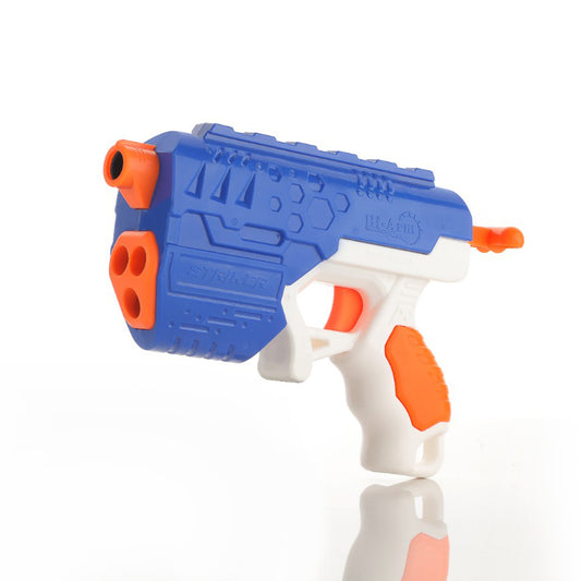 Hi-arm Gun With 10x foam Suction Bullet Made With Abs Plastic Solid Build Target Shooting
