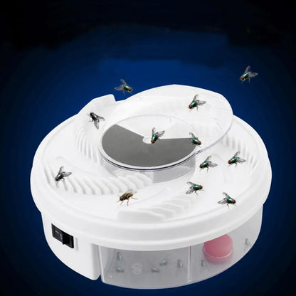 Electric Fly Trap Fly Trap Pest Device Insect Catcher Automatic Flycatcher Fly Trap Pest Reject Control Catcher Insect Repellents Tools