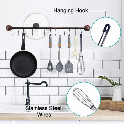 Stainless Steel Wire Whisk balloon Whisk egg Frother Milk  Egg Beater (10 Inch)