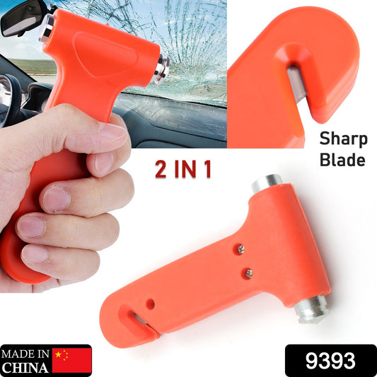 Car Safety Hammer emergency And Rescue Tool car Window Breaker And Seatbelt Cuttersafety Hammer Emergency Rescue Toolcar Window Breaking Seat Belt Cutter (1 Pc)