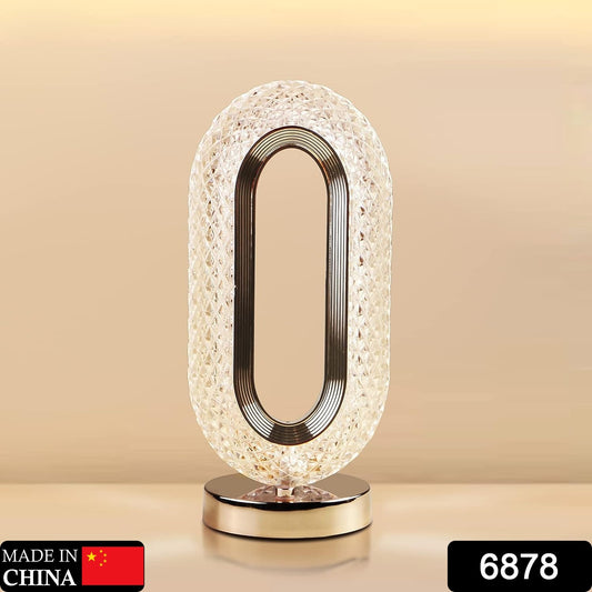 Touch Control Crystal Table Desk Lamp 3-way Dimmable Light Usb Rechargeable Crystal Diamond Table Lamp Exquisite Night Stand Light Lamp Beside Lamp For Bedroom Living Room Decorative Desk Lamp