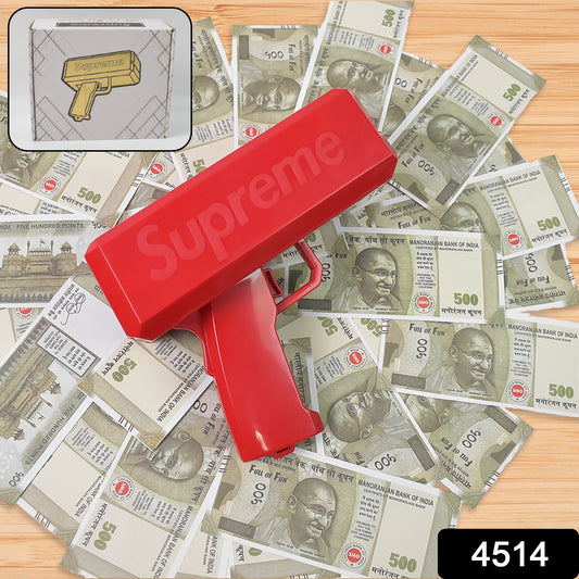 Money Gun Shooter Cash Spray Gun Make It Rain Toy Gun Cash Cannon Money Gun Great Fun For Party Games Wedding Birthday