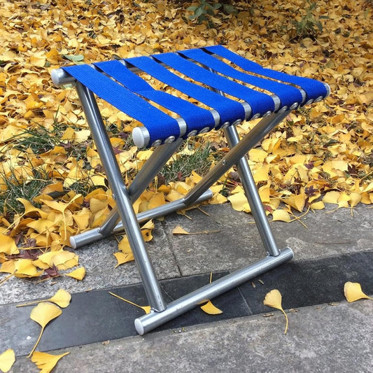 Folding Beach Tool Best Folding Stool Portable Travel Train Chair Outdoor Rest Seat Fishing Beach Picnic Hiking Backpacking Stool Camping Fishing Hiking Picnic Garden (1 Pc )